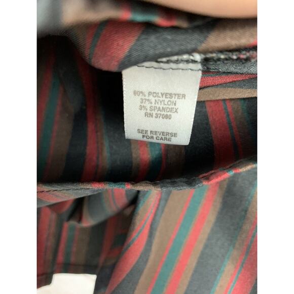 Cato‎ Button front shirt Woman 22W/24W Long Sleeve Striped Casual - Picture 6 of 6